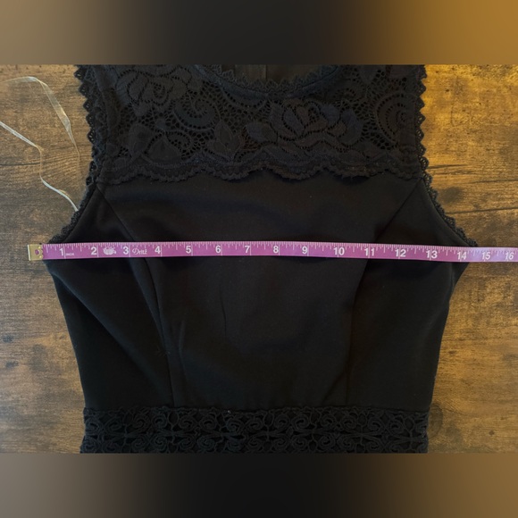 Speechless Black Lace Mini Dress - Picture 12 of 13
